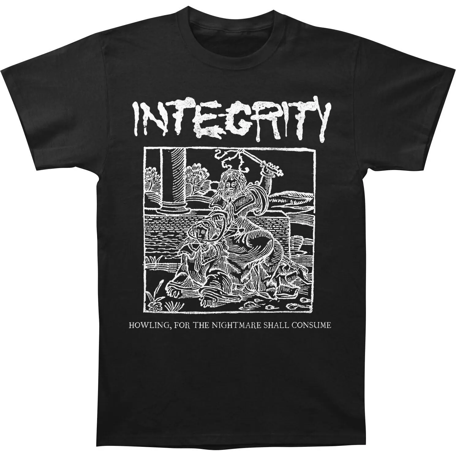 Men'S Integrity Blood Sermon T Shirt Medium Black