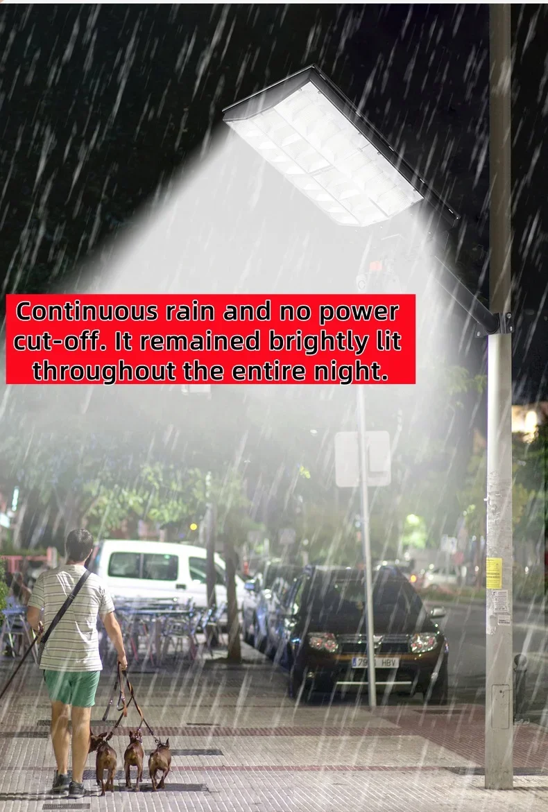 Solar LED Street Lamp 4G Camera smart technologies 3-Lens APP Control PIR Human Detect Security Alarm CCTV Night Vision Outdoor