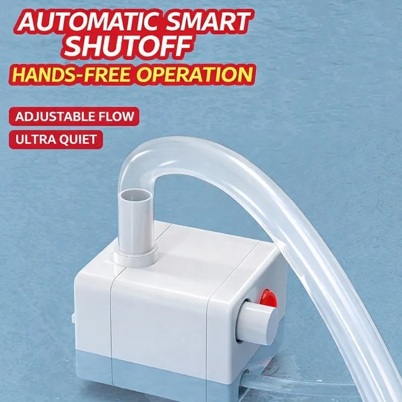 

5V USB Ultra Quiet Micro Brushless DC Submersible Pump White Mini Circulation Motor Applied for Pet Drinking Fish Tank Supplies