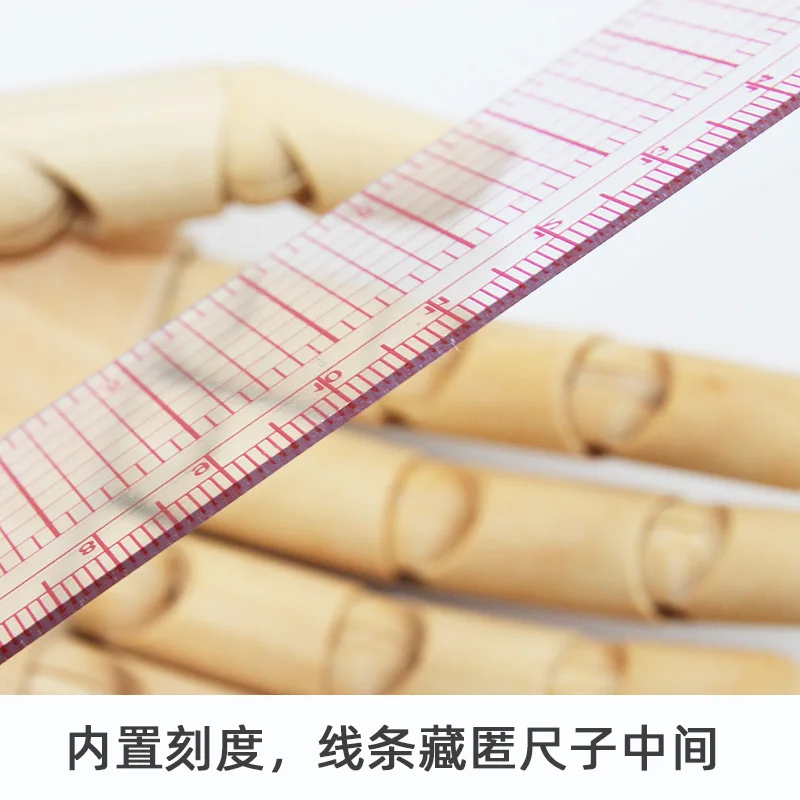 Garment making foot plate 45CM grading scale drawing tools versatile clothing foot garment ruler B-95