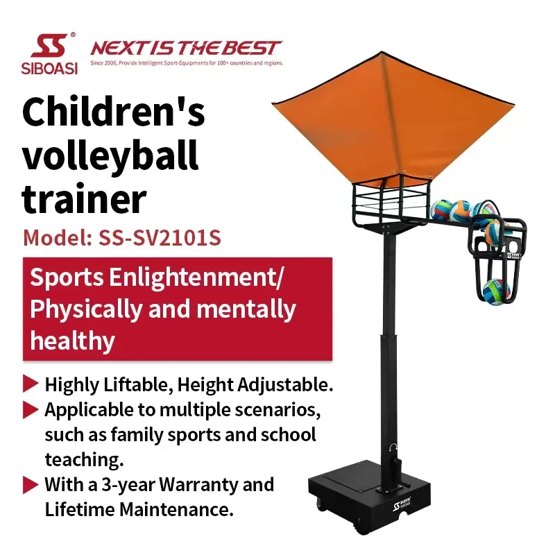 SS-V2101S SIBOASI High Quality Professional Volleyball Training Machine Children's Sports & Entertainment Equipment
