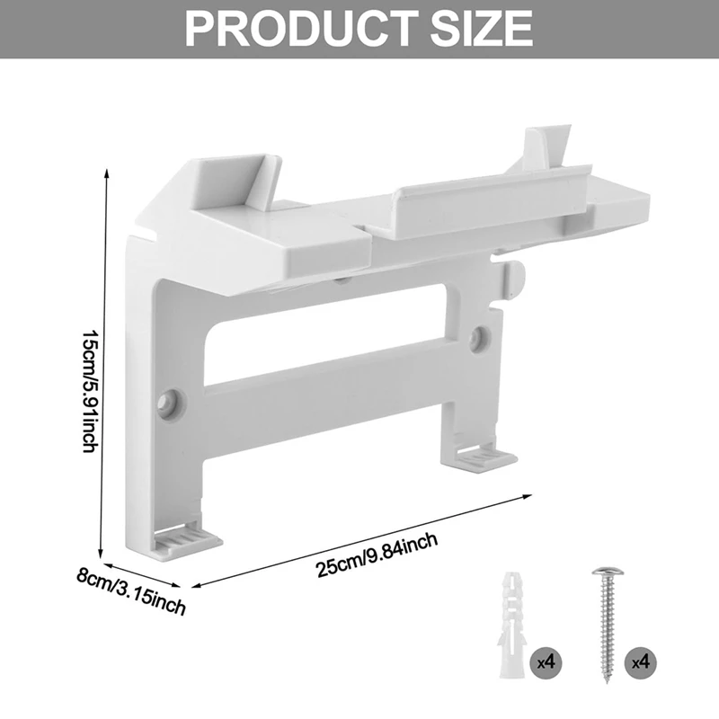 ABHG Mount For Gen 3, Router Bracket Plastic Router Wall Mounting Kit Accessories For V3 & Gen 3 Router