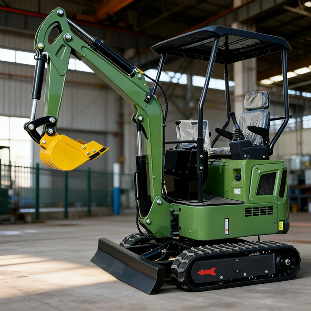 

1.2Ton mini excavator kubota engine Epa/Euro 5 mini diesel excavator mini diggers construction agricultural europe multifunctio