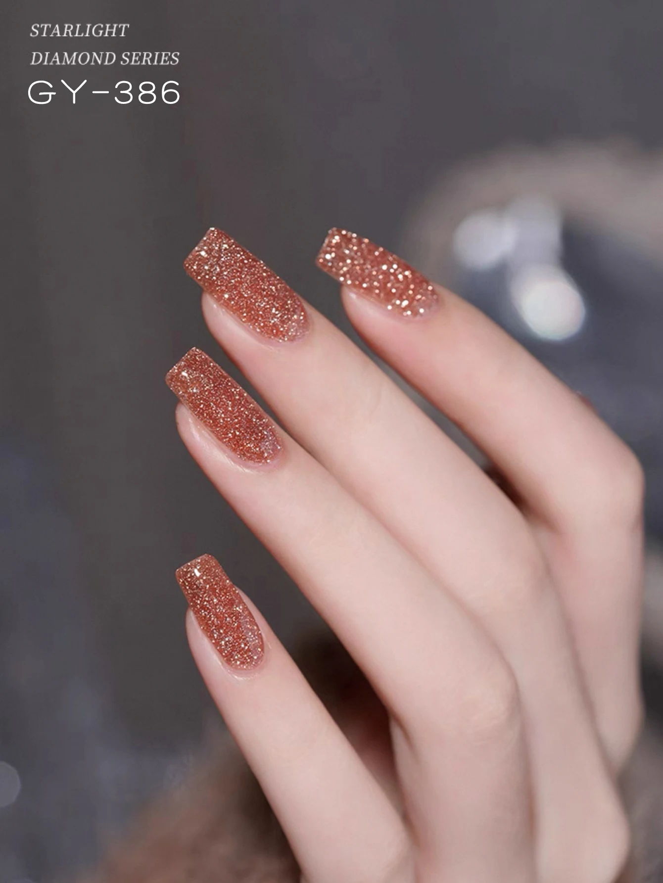 1-12 Uds. Esmalte de uñas de Gel de diamante Starlight 2025 esmalte de uñas con purpurina roja esmalte de uñas plateado más vendido uñas de otoño e invierno