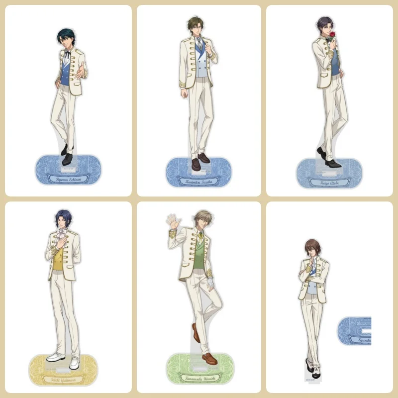 The Prince of Tennis II Acrylic Standee Clear Vivid Print With Base Tabletop Decoration Collectible Souvenir Keychain