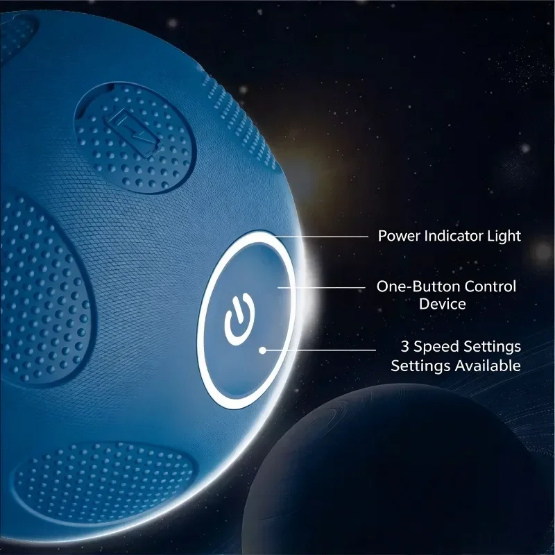 High-Frequency Vibrating Massage Ball, Professional Deep Tissue Trigger Point Relaxer for Athletes