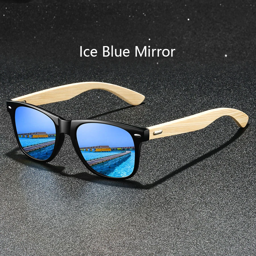 Modische Klassische Eckige Sonnenbrille für Männer und Frauen, zum Fahren und Angeln, Farbenfrohe Trendige Leichte Outdoor-Brille – Detail 7