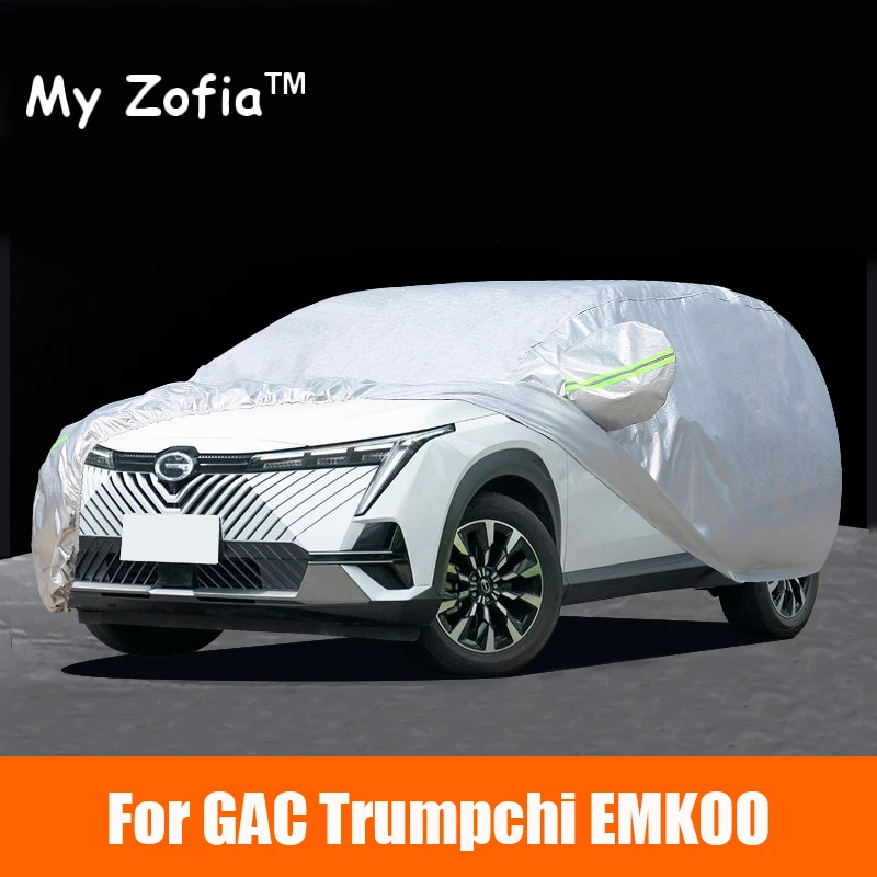 

For GAC Trumpchi EMKOO 2022 2023 2024 2025 Full Car Covers Outdoor Sun Anti UV Rain Snow Dust Protection Oxford Cloth