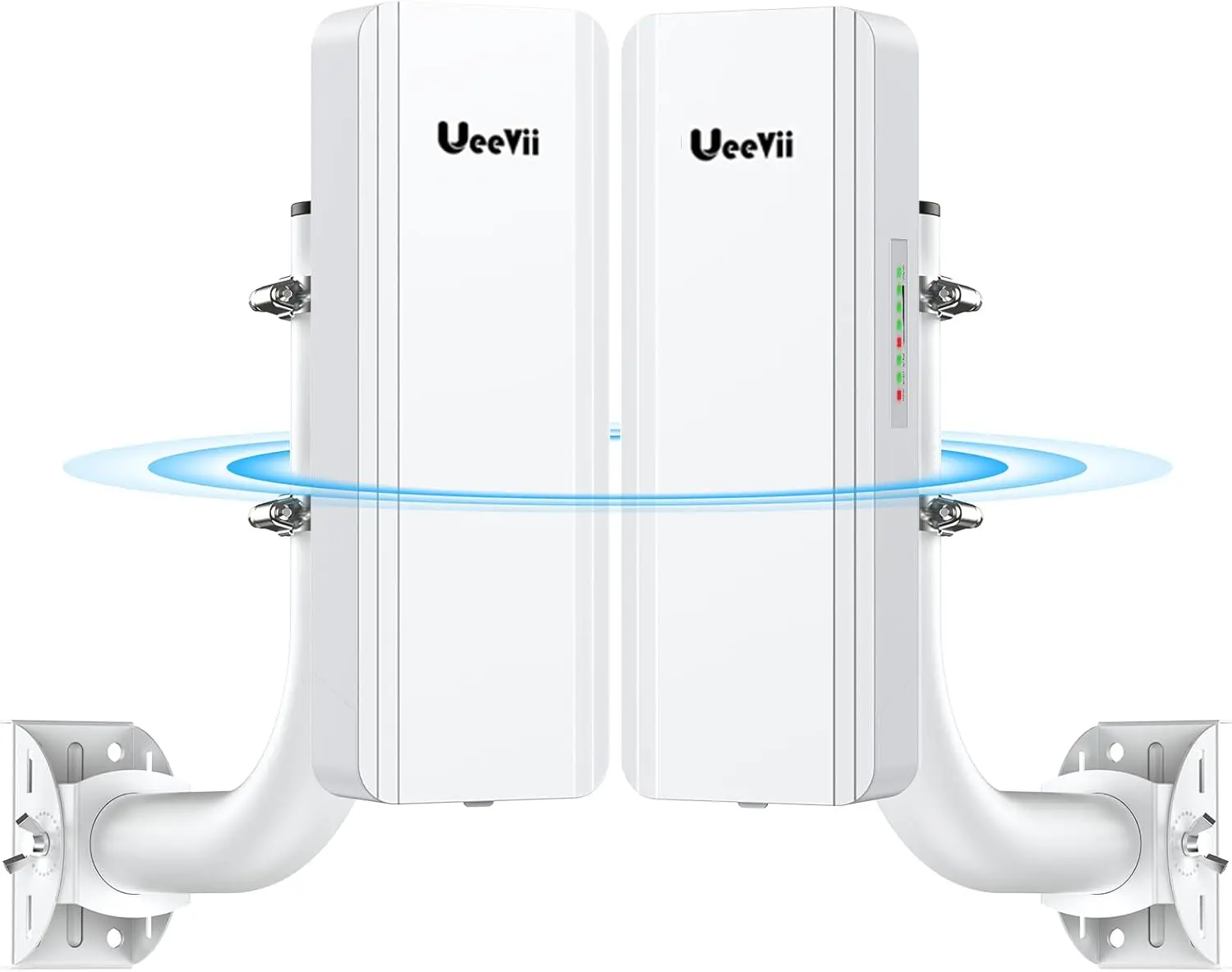 

UeeVii CPE850 Беспроводной мост 5,8 ГГц Наружный диапазон 5 км Антенна 16 дБи Порт 1000 Мбит/с с 2 адаптерами POE и гигабитным мониторингом