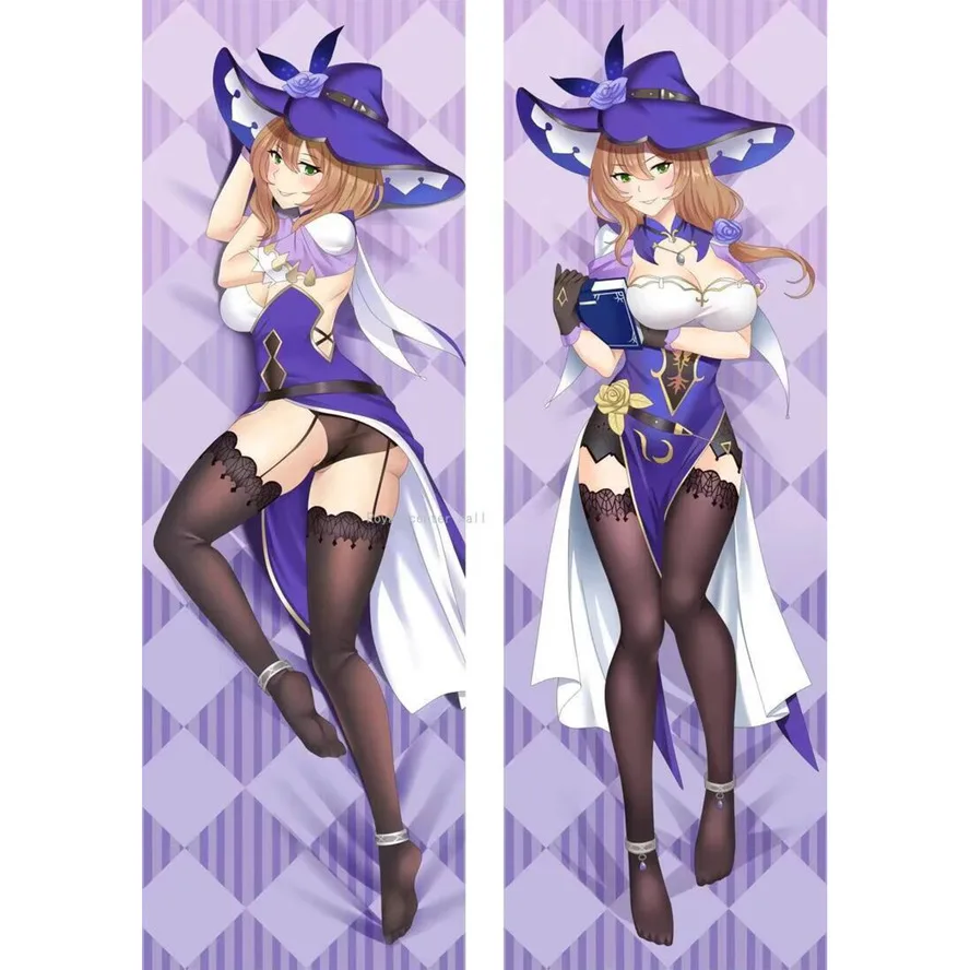 

Genshin Impact аниме игра Лиза косплей Dakimakura наволочка шарнирное тело ACG реквизит наволочка