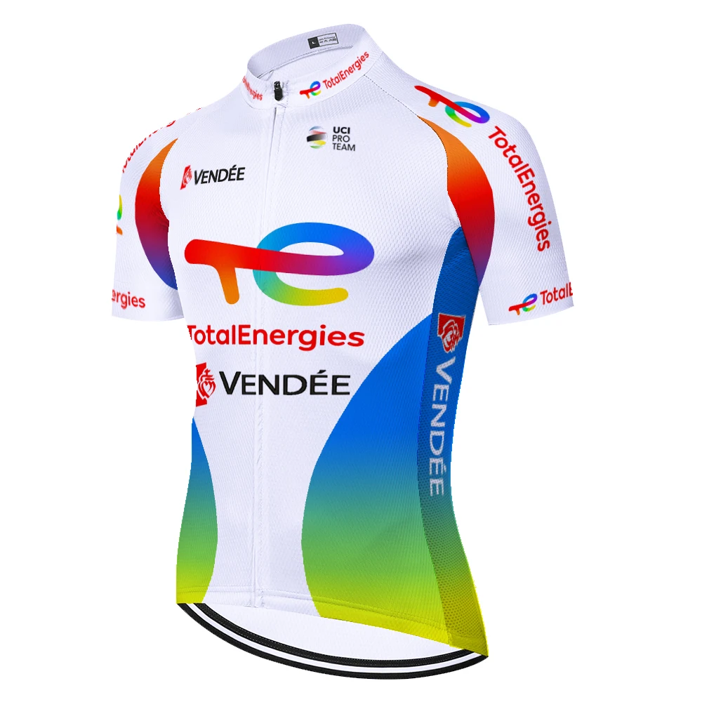 2024 total new energies Maillot Ciclismo Hombre 자전사지camisa Ciclismo Masculina koszulka kolarska Ciclismo Maillot Ciclismo