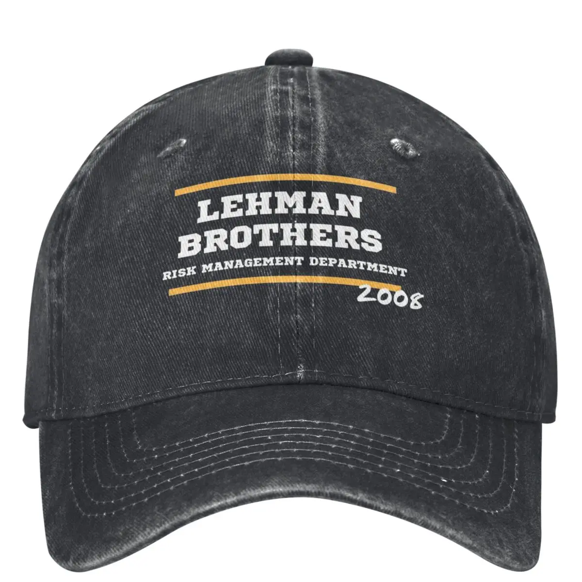 Lehman Brothers Risk Management Department 2008 Casual Baseball Cap Spring Trucker Hat  Outdoor Sport Hip Hop Hats Baseball Caps