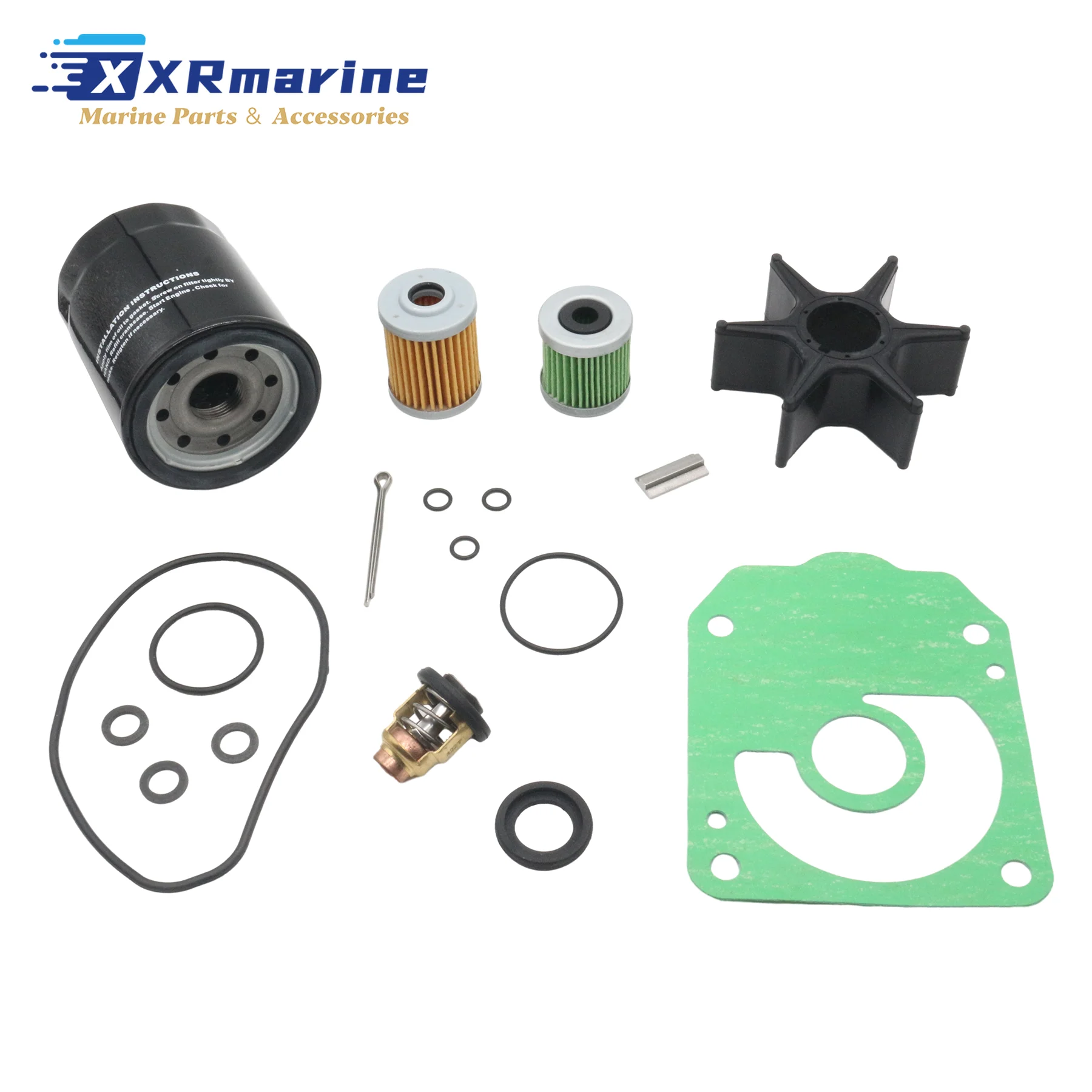 

06211-ZY2-506 Fits for Honda Marine Outboard Maintenance Service Kit 19234-ZY3-000 19300-ZY3-023 15400-RBA-F01 16911-ZY3-010