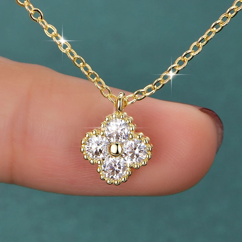 Thumbnail 3 - #8 Trending Moissanite Pendant Necklaces Right Now