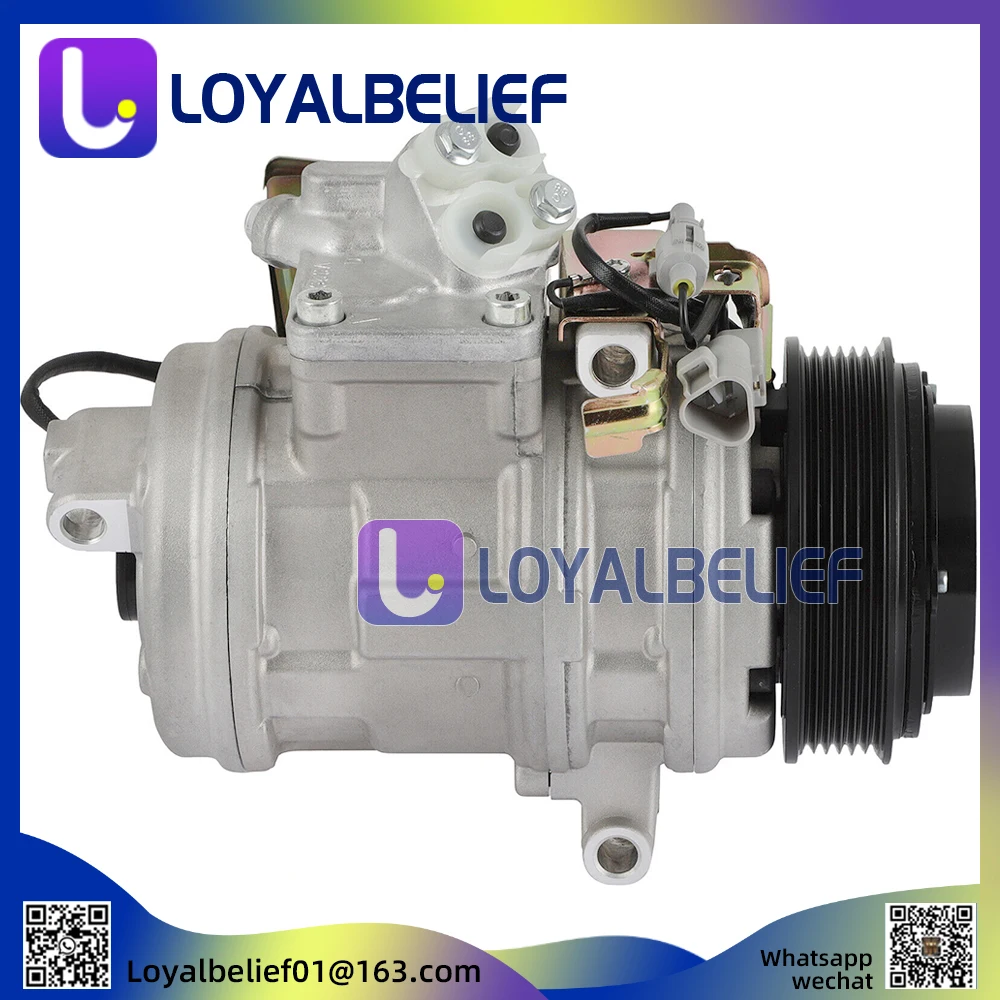 For 10PA20C LEXUS AC Compressor Lexus LS400 LX470 95-03 Toyota Land Cruiser 88320-60680 8832060680 447200-6543 447190-4450