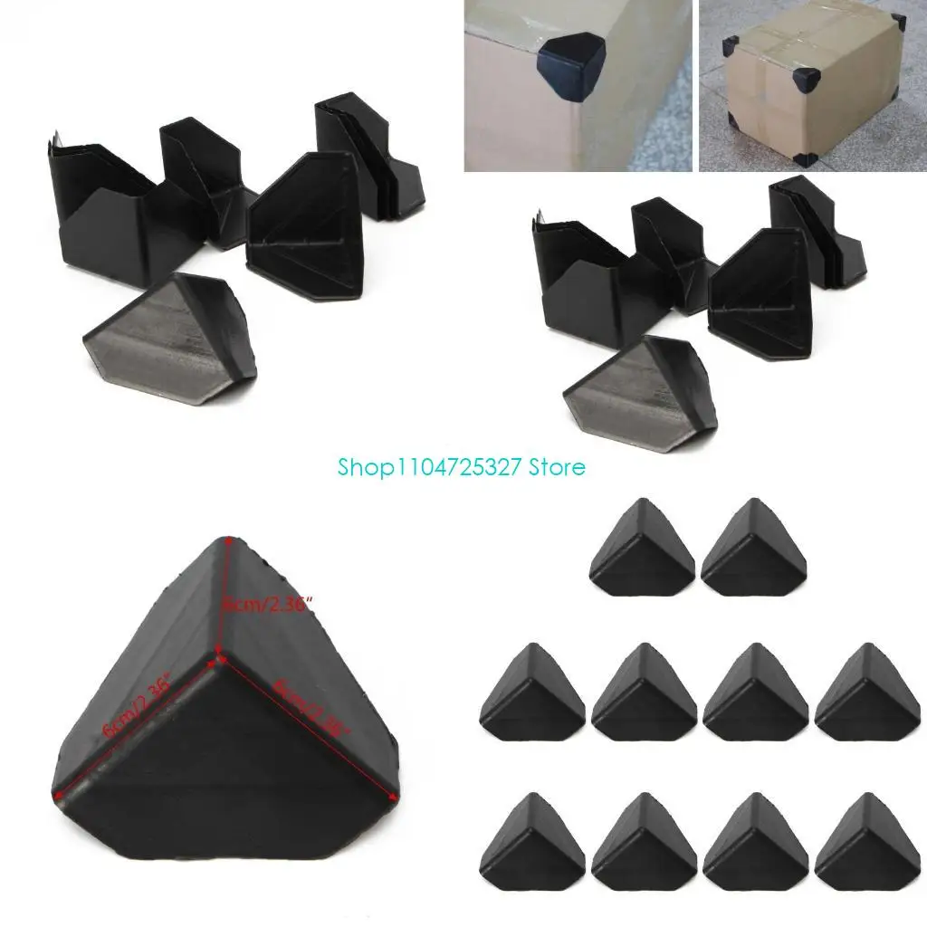 D8KF 10 Pcs Heavy Duty Packing Protectors Shipping Box Frame Corner Protectors for Box for Express Packaging Anti-Collis