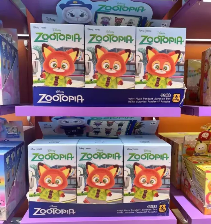 

Zootopia Blind Box Cute Nick Judy Action Figure Zootopia Plush Vinyl Doll Mystery Box Anime Figures Cartoon Collection Model Toy