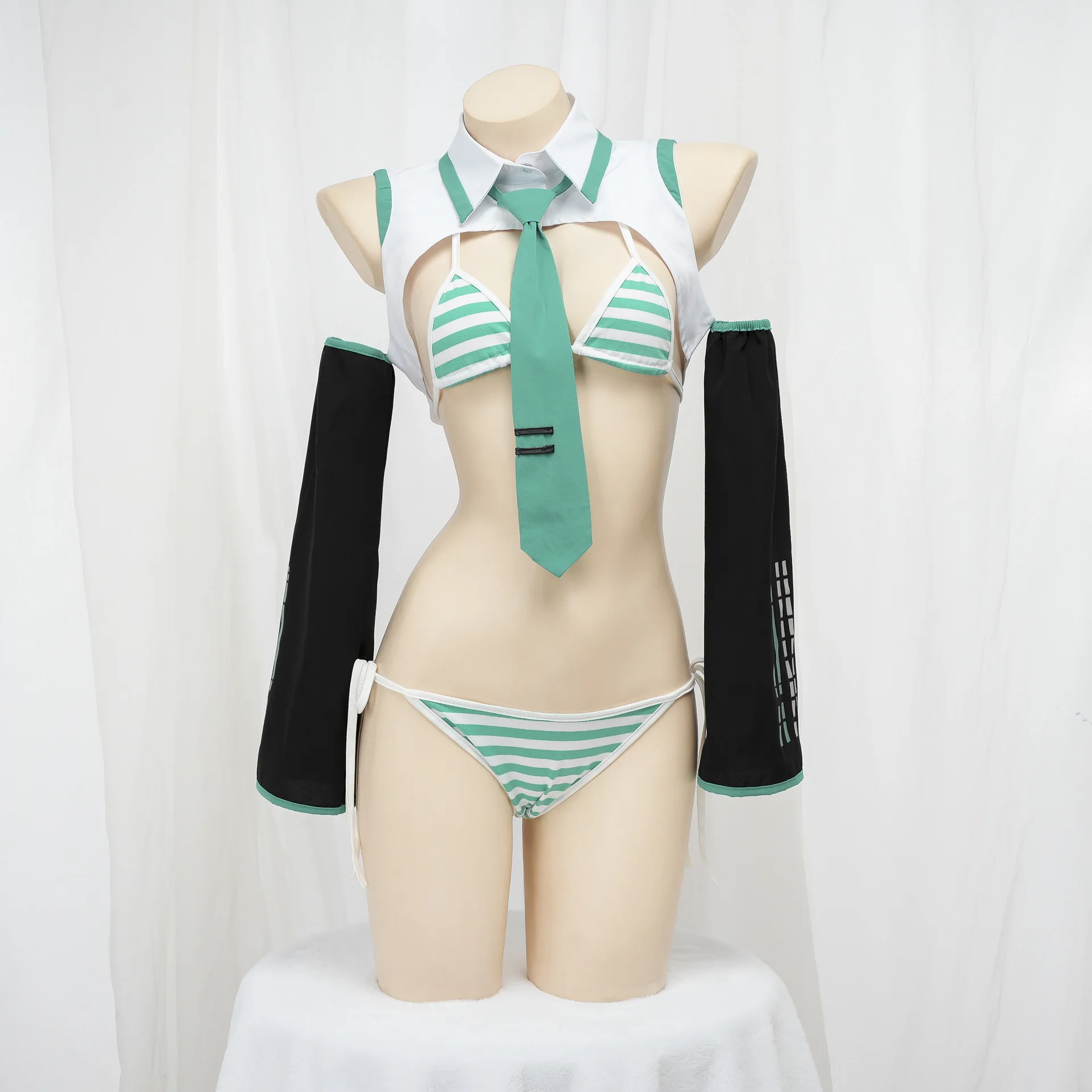 Anime Game Women Sexy Cosplay Suits Costume Girl Halloween Christmas Roleplay Uniforms Bikini Set Idol Cosplay Swimwear Swimsuit view 5