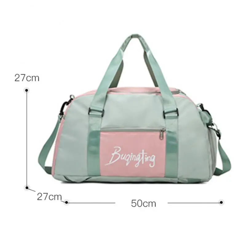 Bolso de viaje de gran capacidad para mujer, mochila para mujer, bolsos de mano para deportes, Yoga, gimnasio, bolsos de equipaje, bolso de lona cruzado multifunción