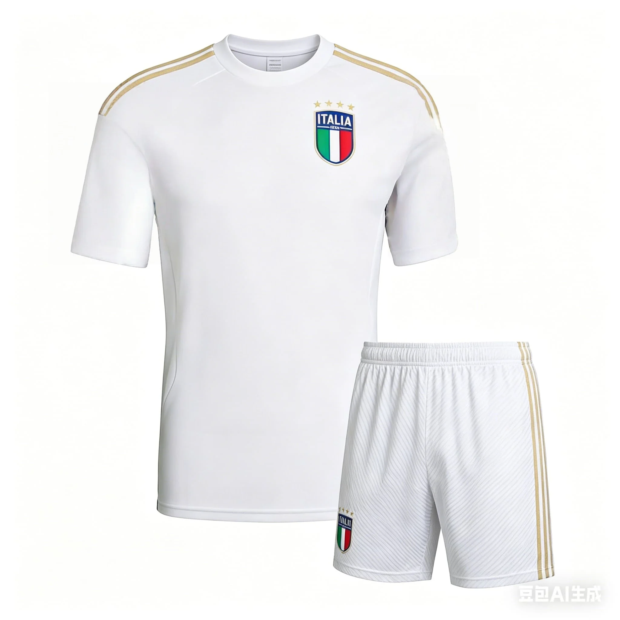Hot-selling Sports T-shirts Set in Europe and America. Italian 2026 Training Wear. Men's Quick-drying and Breathable Sports Top