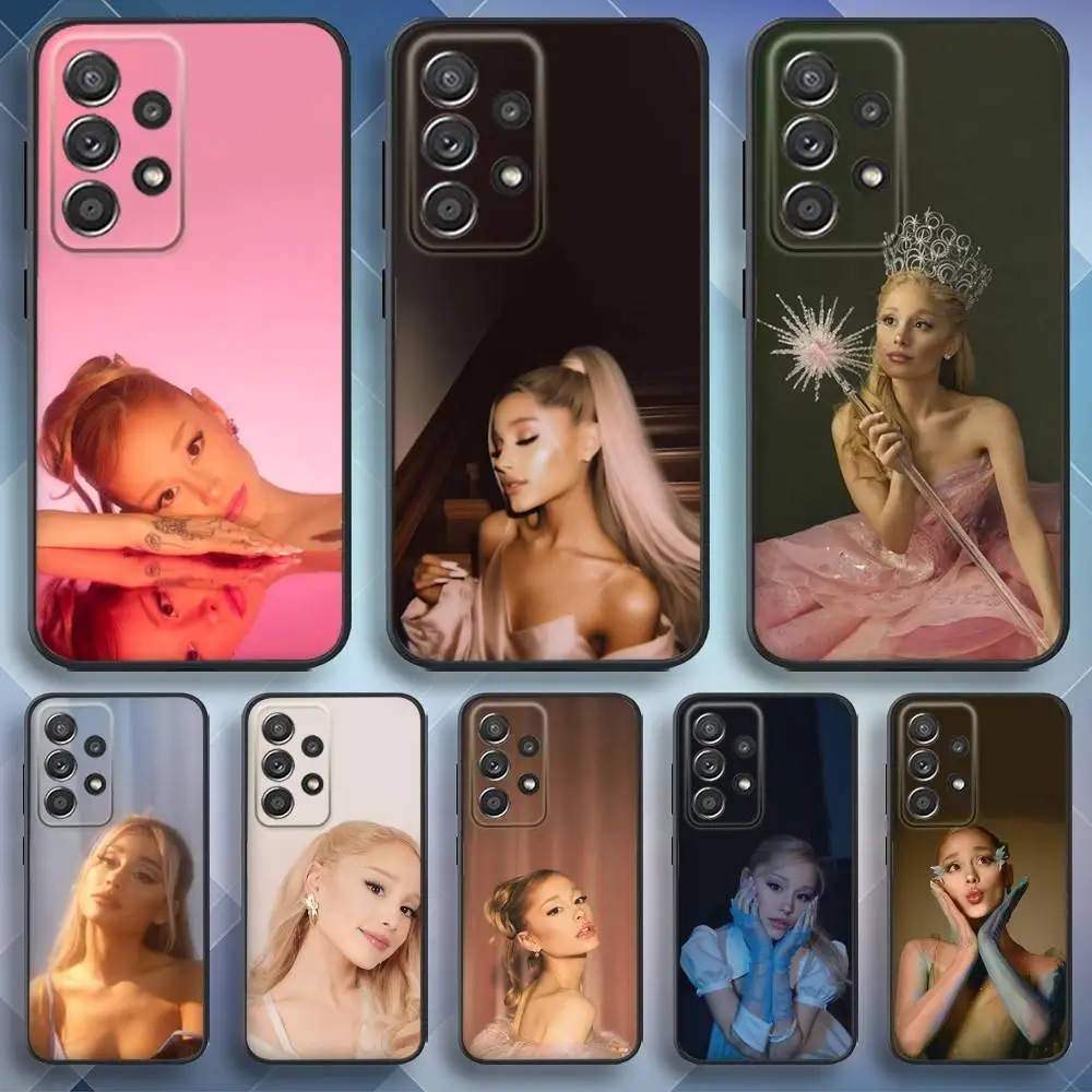 

A-Ariana Intro Grande Phone Case For Samsung S25,S24,S21,S22,S23,S30,Ultra,S20,Plus,Fe,Lite,Note,10,9,5G Black Cover