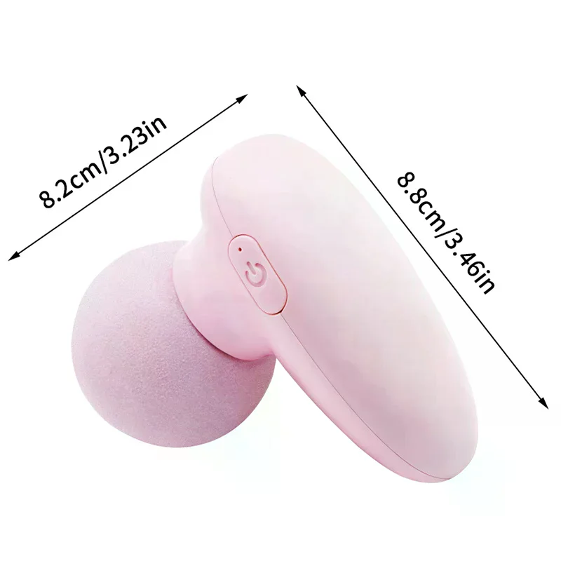 المحمولة تدليك كهربائي صغير الوجه قرع مسدس مدلك الجسم الأنسجة العميقة العضلات الاسترخاء لتخفيف الآلام مدلك الجسم #6