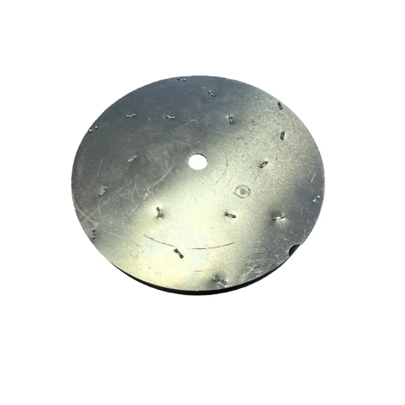 Parti dell\'aspirapolvere ventola in alluminio girante piatta a 6 pale 10.6cm per motori