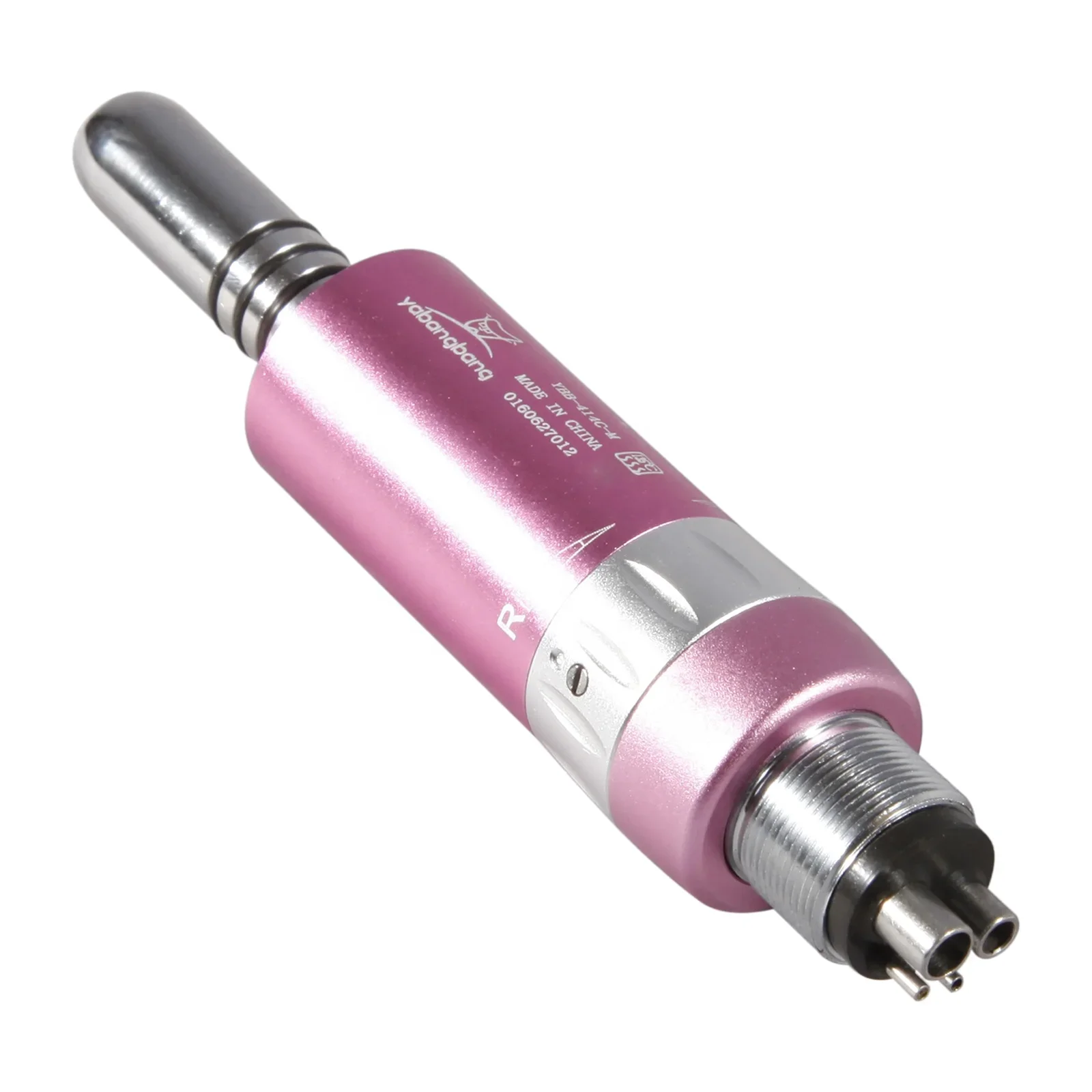 

Hot Sale! den tal 1:1 Inner Water Spray Air Motor Low Speed E-type Handpiece 4 Hole Pink For N-S-K YH4