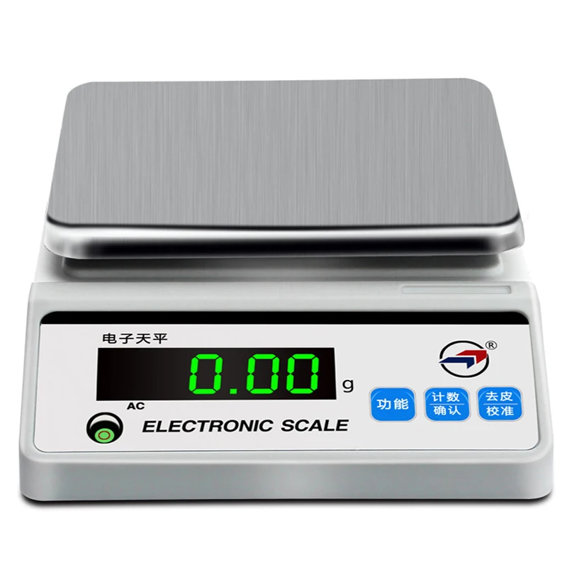 

High Precision Electronic Scale Square Plate 5KG Accuracy 0.1KG Electronic Balance Scale Precision Hld-tp
