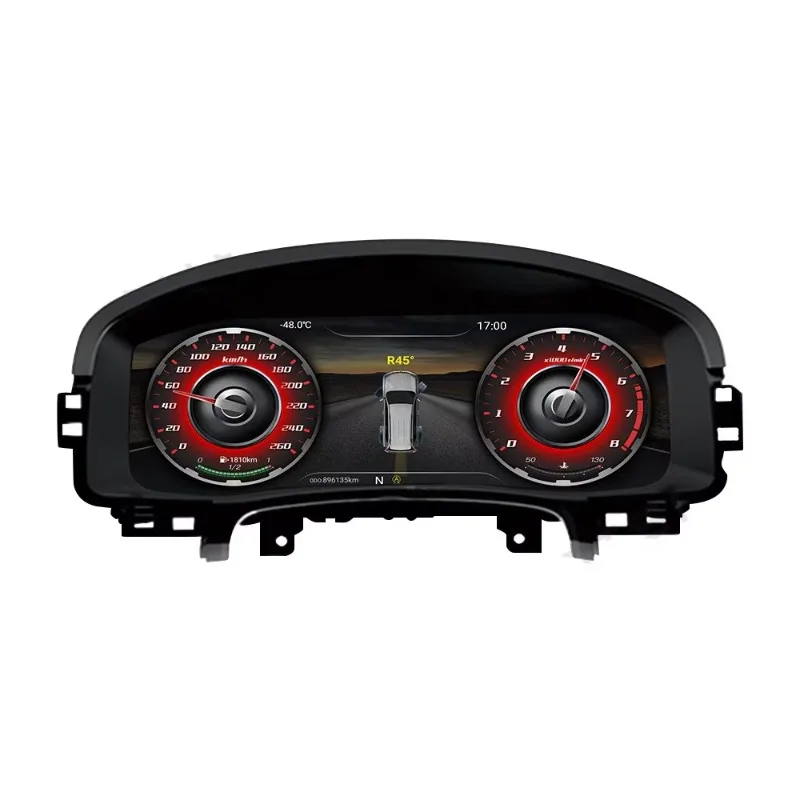 Digital Dashboard Panel Virtual Instrument Cluster CockPit LCD Speedometer for Golf 7