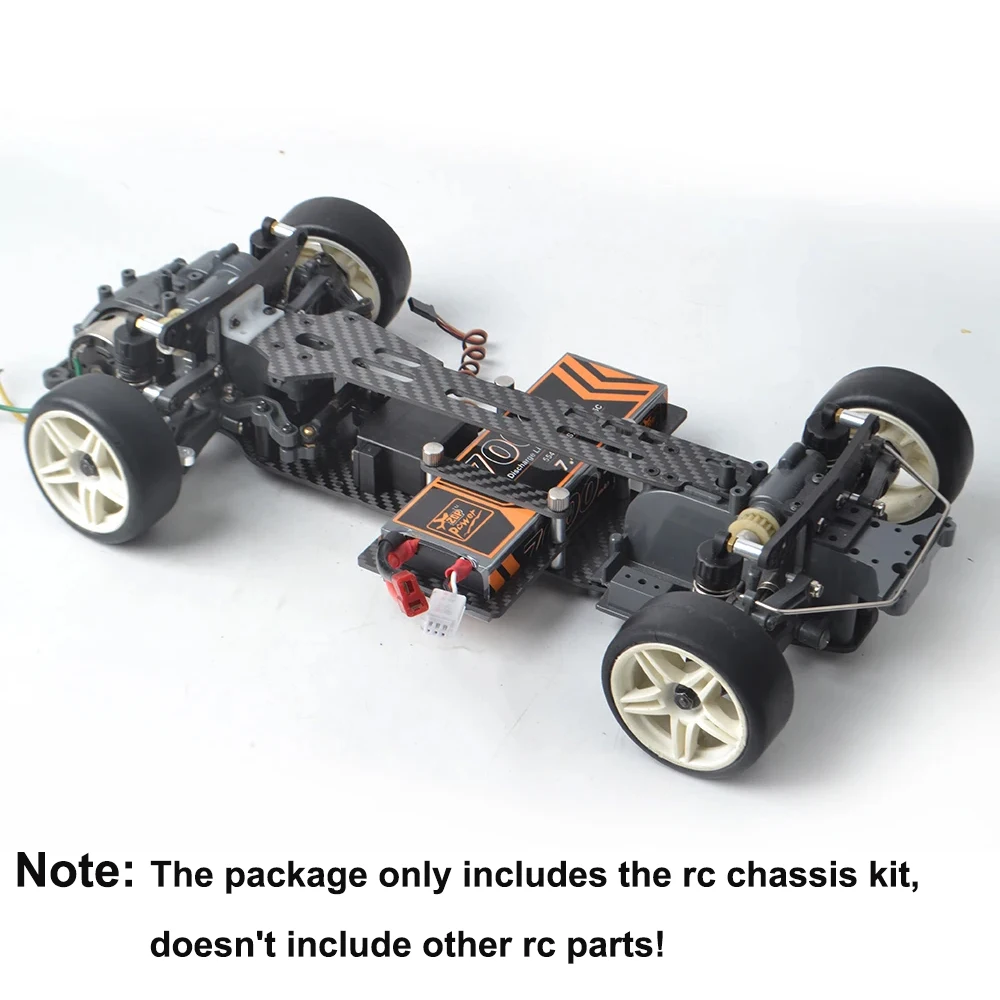 

1Set RC Carbon Chassis Frame Kit Compatible with Tamiya TA03F PRO/TA03R TRF/TA03RS TRF Lower Deck Upgrades Parts