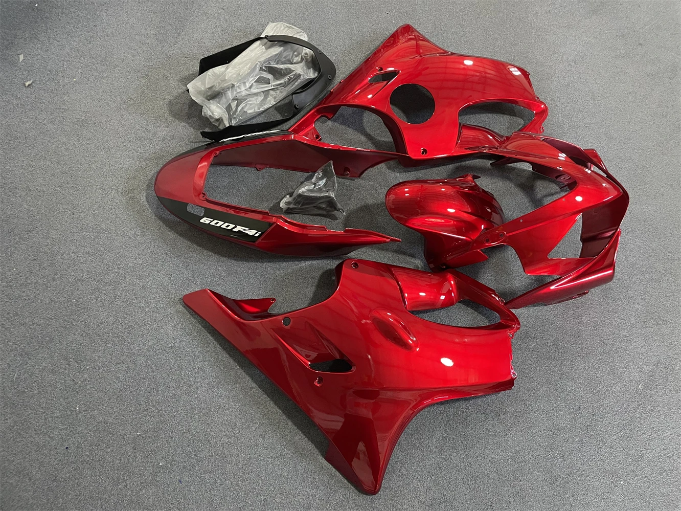 Motorcycle fairing suitable for CBR600F 2004 2005 2006 2007 F4I 04 05 06 07 Body fairing for motorcycles red color Motorcycle