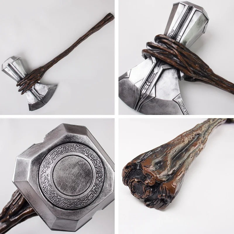 Avengers 4 Thor's Hammer 1:1 harshandvat Directe handgreep Stormbreaker Destruction God Of Thunder Collectible Action Figure