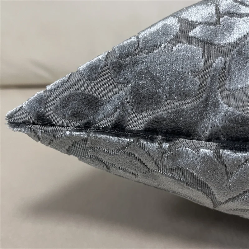 High Quality Luxury Modern Velvet Jacquard Cushion Cover Sofa Throw Pillowcase Seat Cushion Cover Home from Factory