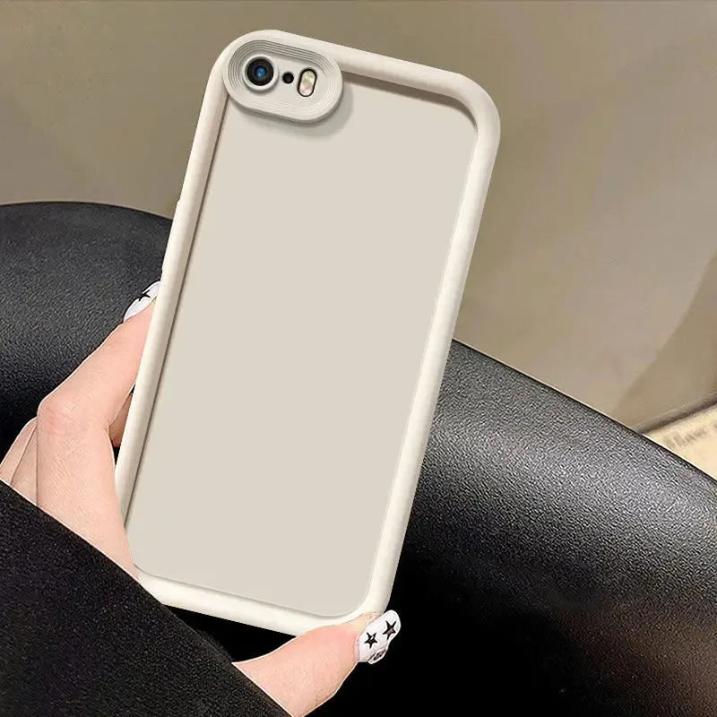 Capas para Celular Apple 5S SE, Capa para iPhone 5 com Acabamento Fosco, Proteção à Prova de Choque, Carcaça, Funda, Shell, Capa