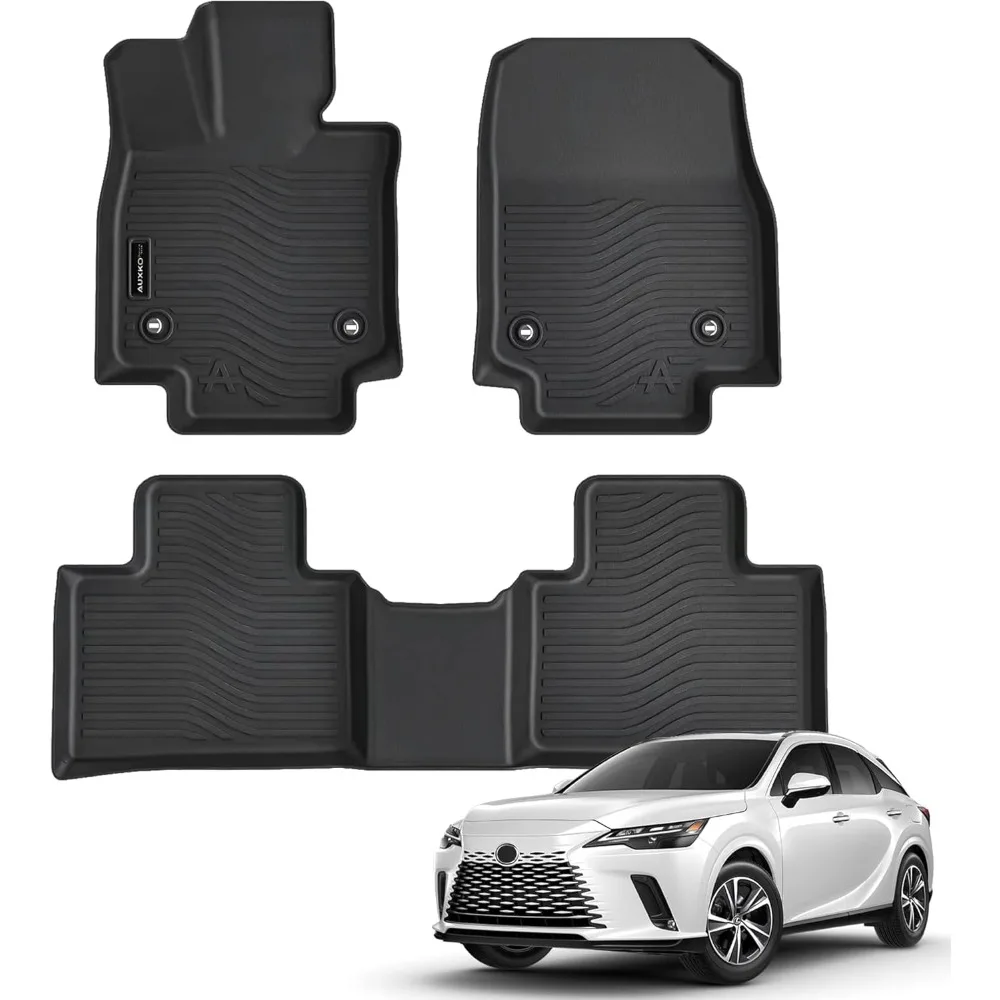 

US All Weather Floor Mats Fit for Lexus RX 2023-2025 (Include RX350 RX350h RX500h) NOT for RX450h+ PHEV TPE Rubber