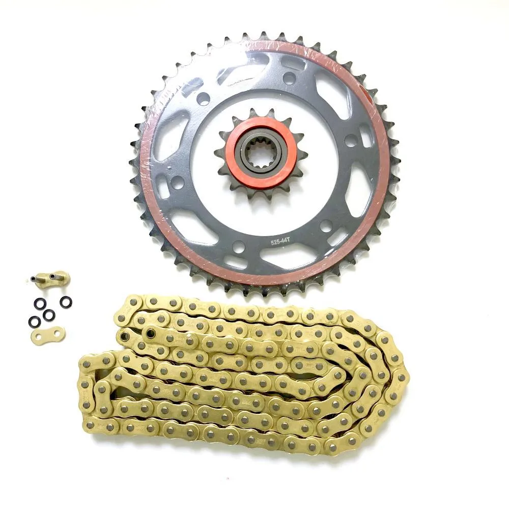 TRK502X TRK502 Chain With Oil Seals Front  Rear Sprockets pitch 525 Benelli Motocycle