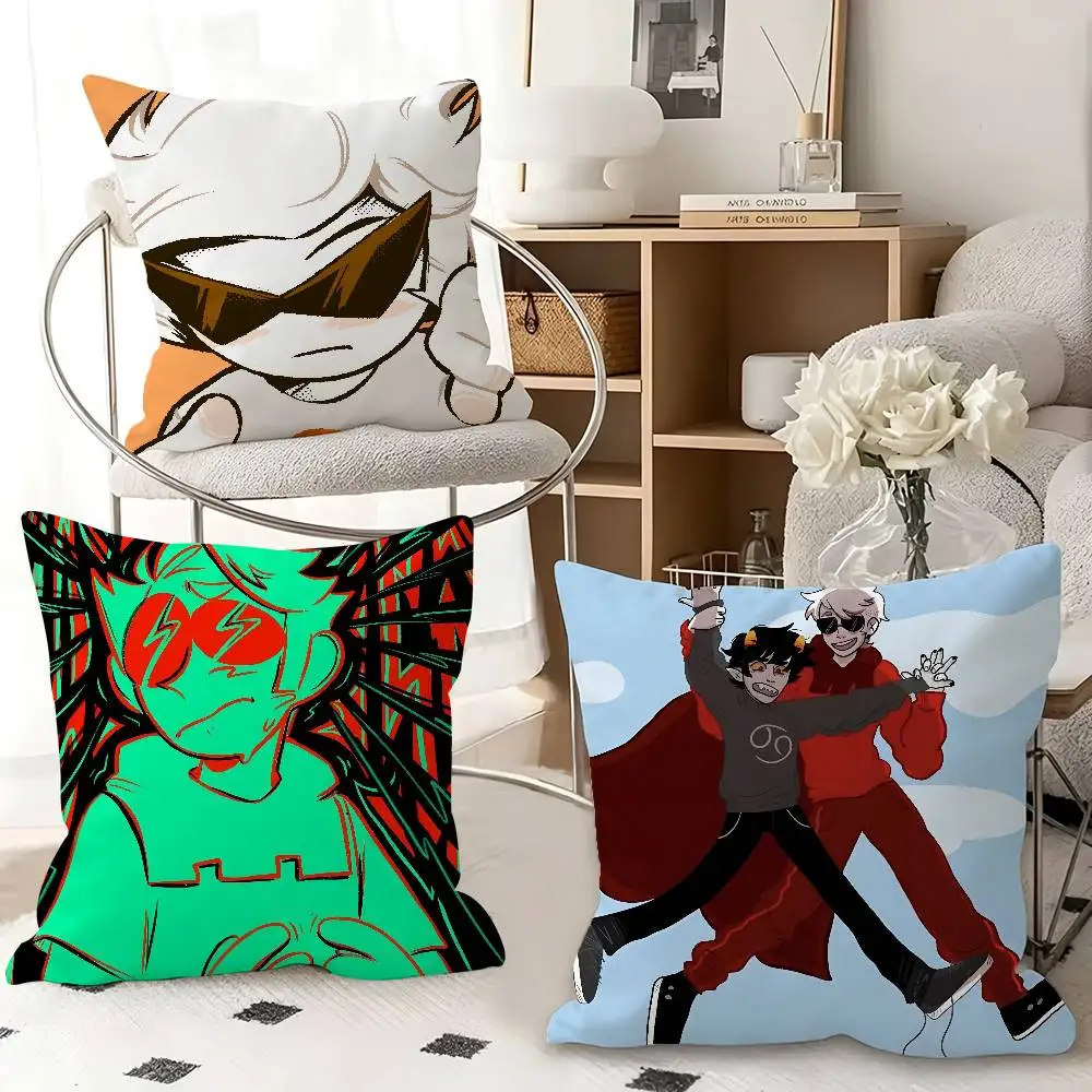 1pc Homestuck Dave Strider Pillow Case Fashion Square Pillowcase Bedroom Sofa Room Ins Decoration Leisure