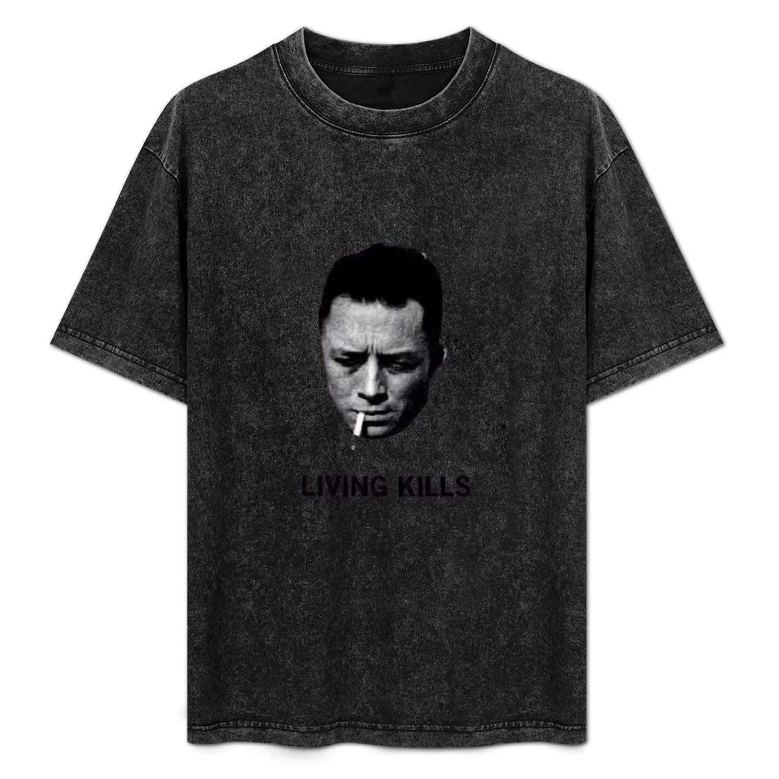 

Albert Camus T-Shirt anime shirt summer tops T-shirts man black t shirts for men