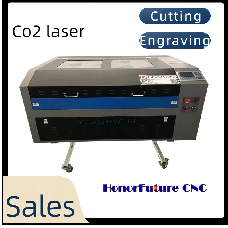 Macchina per incisione e taglio laser Co2 60w 80w 100w 130w 150w 6090 1390 per taglio e intaglio non metalli