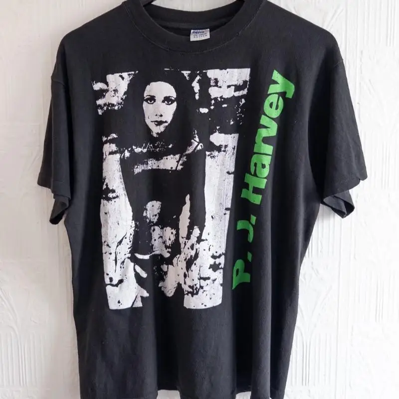PJ Harvey White Face Graphic T-Shirt