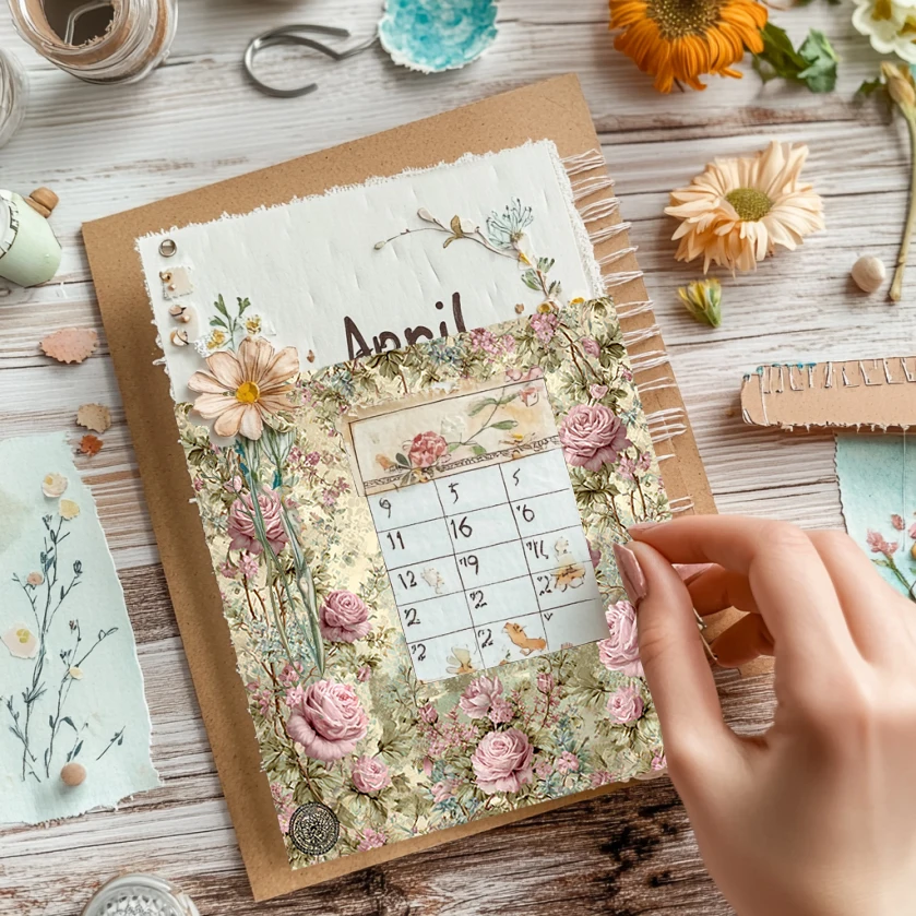 36 Sheets 6"x6" Scrapbook Paper: Miniature World Doodles for Scrapbooking, Origami & Tiny Adventure Crafts – Cute Kit