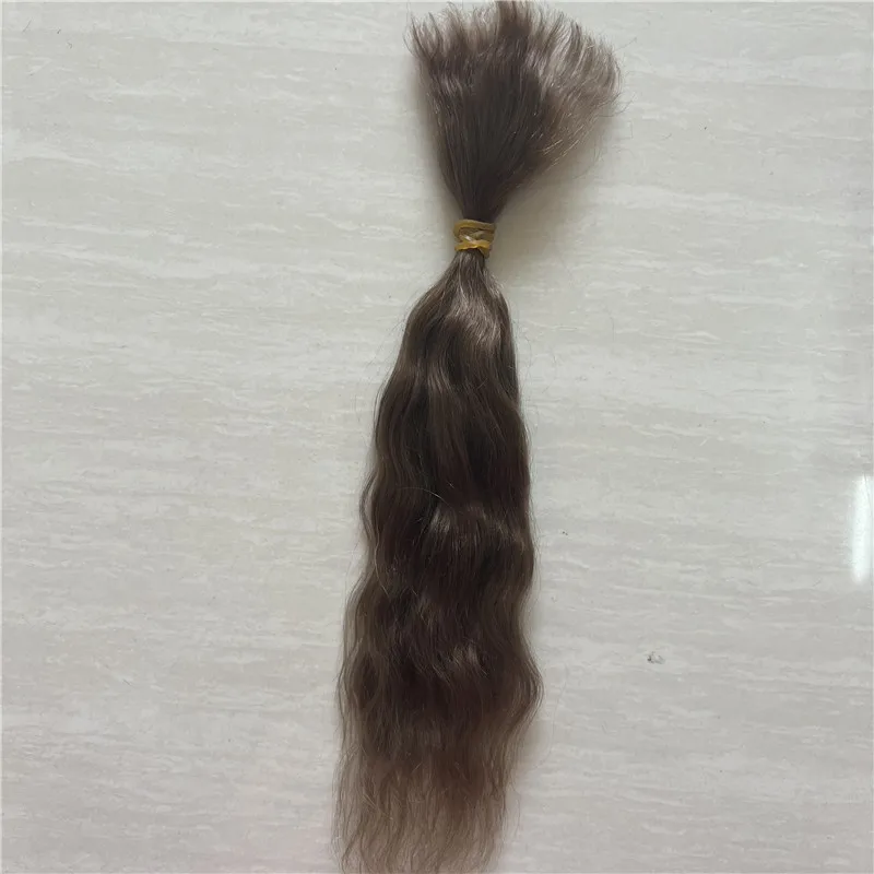 10 Grams / Bag 14 Colors Reborn Baby Dolls Mohair Wig DIY BJD OB11 Doll 1/3 1/4 Pure Mohair Black Gold Hair Wig Accessories