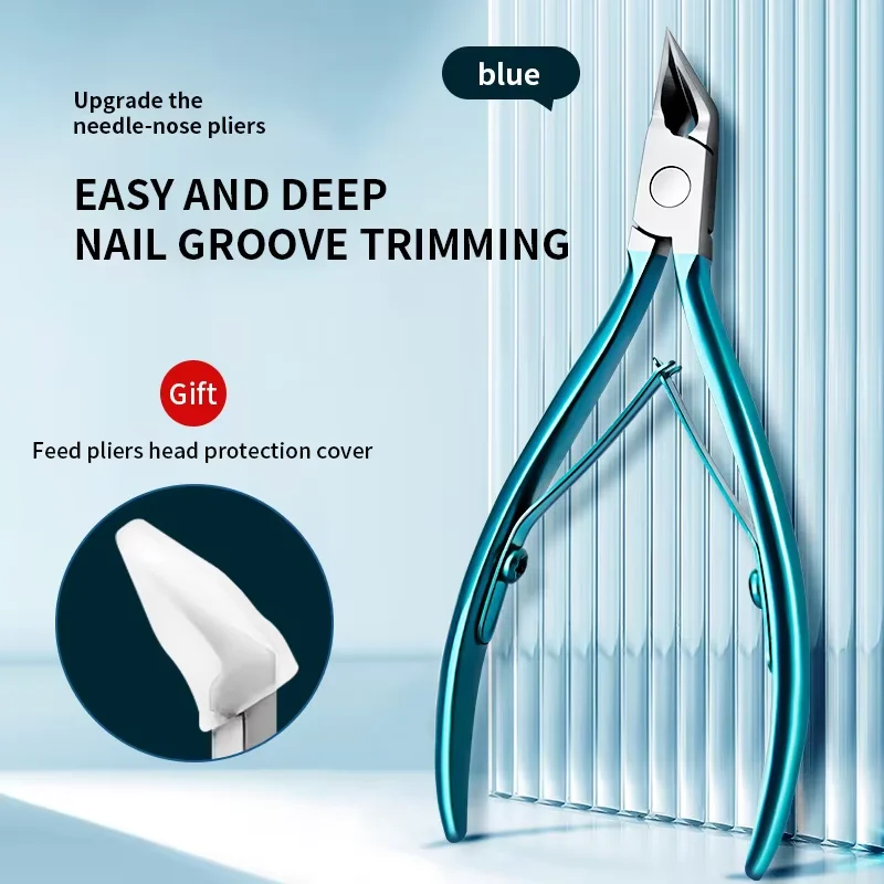 1PC Professional Nail Clipper Stainless Steel Ingrown Toenail Clipper Dead Skin Removal Pedicure Manicure Tool Nail Cutter