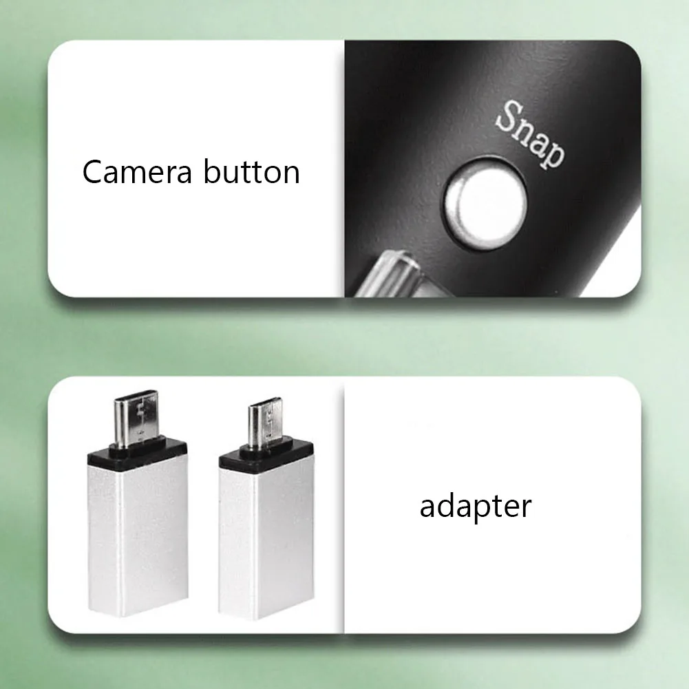 3-in-1-Digitalmikroskopkamera mit Ständer, tragbares elektronisches Mikroskop zum Löten, LED-Lupe, Typ C, USB, Android