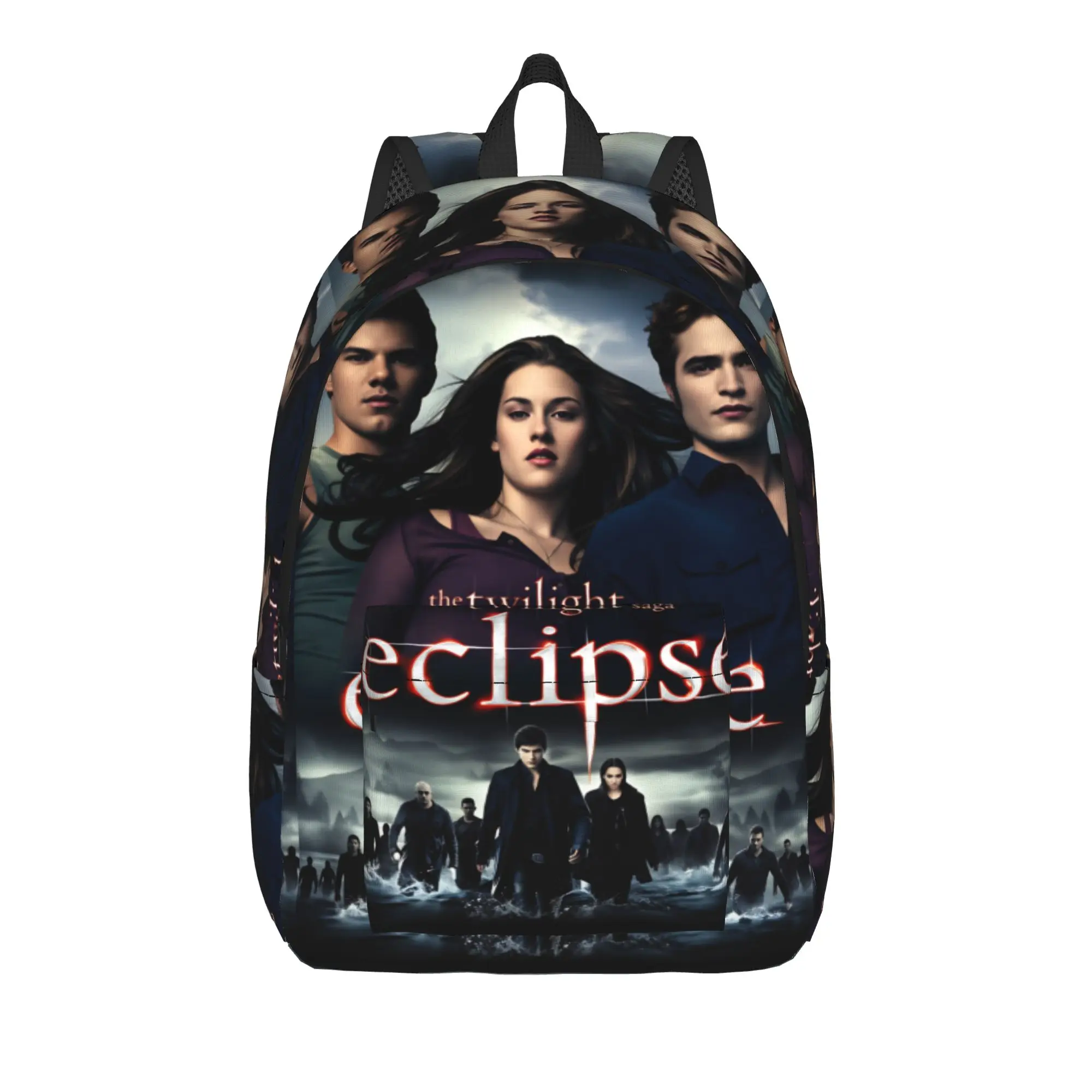 Decor Edward Backpack The Twilight Saga Cycling Backpacks Student Unisex Modern School Bags Colorful Large Rucksack