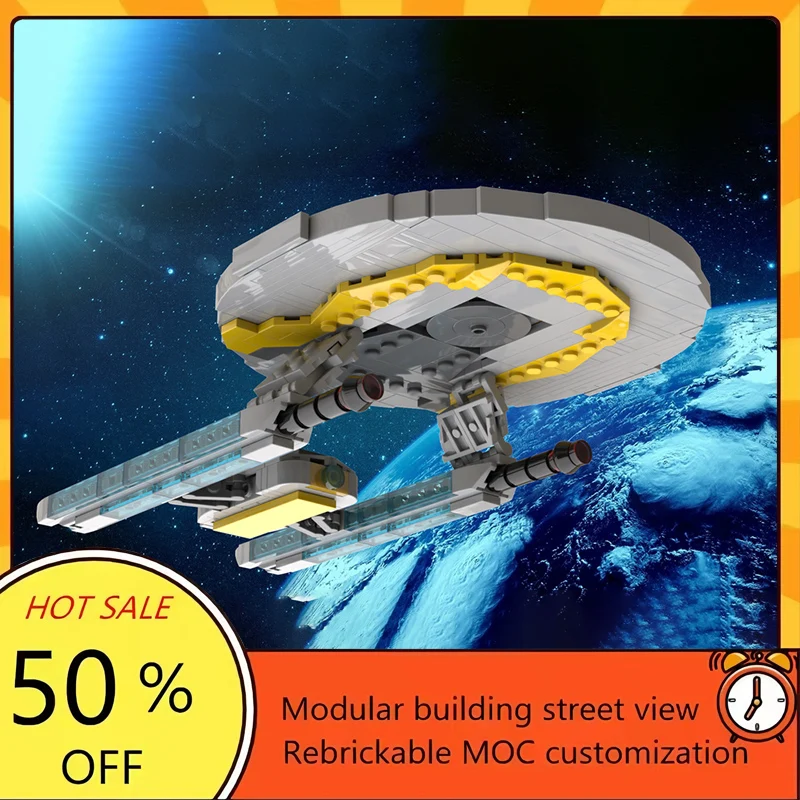 

Набор для сборки космического корабля из 431 детали: популярная модель по мотивам фильма «Звездные войны», модульный конструктор, технологичный подарок, праздничный набор для детей