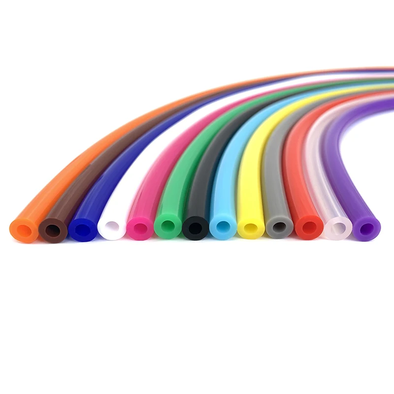 2M Food Grade Silicone Rubber Hose Transparent Flexible Silicone Tube Diameter 2 3 4 5 6 7 8 9 10 OD 6 8 10 12 14 16 mm tube