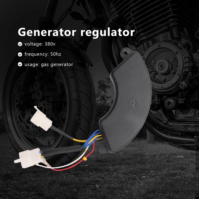 自動三相ガソリン発電機,5kw,6.5kw,8kw,avr,オルタネーター用スタビライザー,400v,470uf