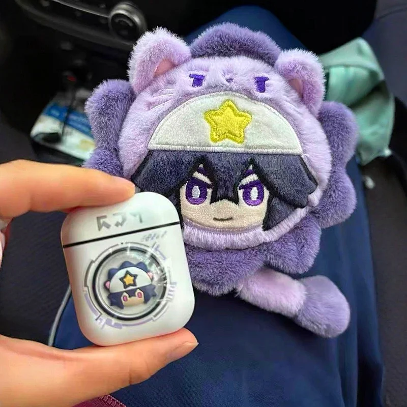 

King Aotu World Wireless Headphone Game Anime Gift Cute Hifi Bluetooth5.3 Headset Cosplay Active Noise Cancellation Earbud Gift